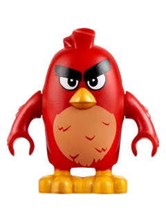 LEGO Minifigure-Red (75825)-The Angry Birds Movie-ANG012-Creative Brick Builders